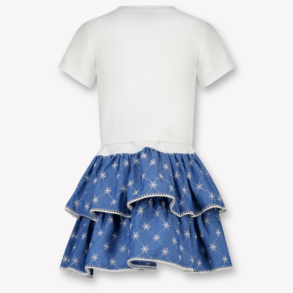 Twinset Kinder Meisjes Jurk In Wit