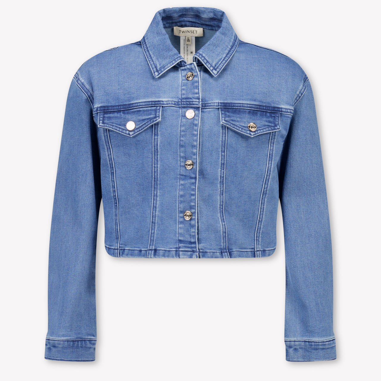 Twinset Kids Girls Jackets In Jeans