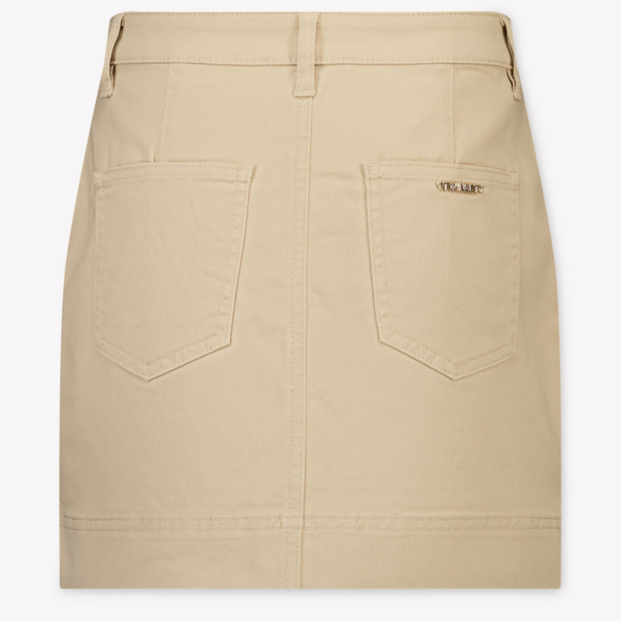 Twinset Kids Girls Skirt In Beige