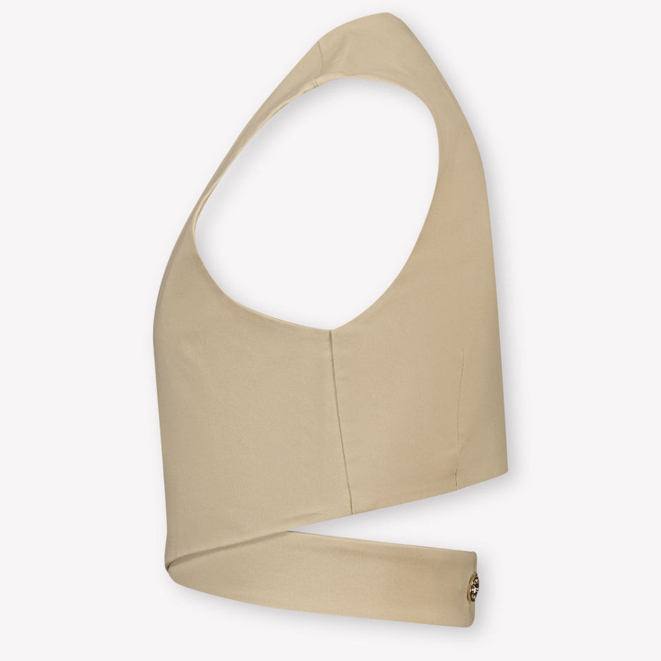 Twinset Kinder Meisjes T-Shirt In Beige