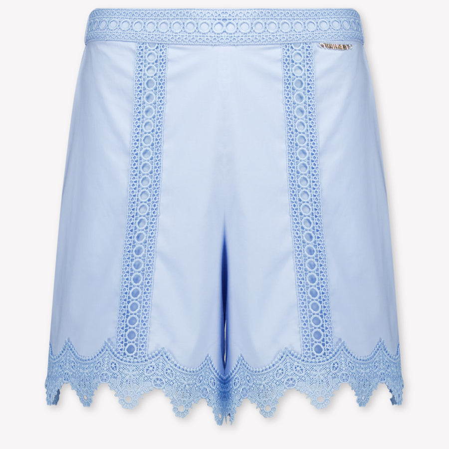 Twinset Kinder Meisjes Shorts In Licht Blauw