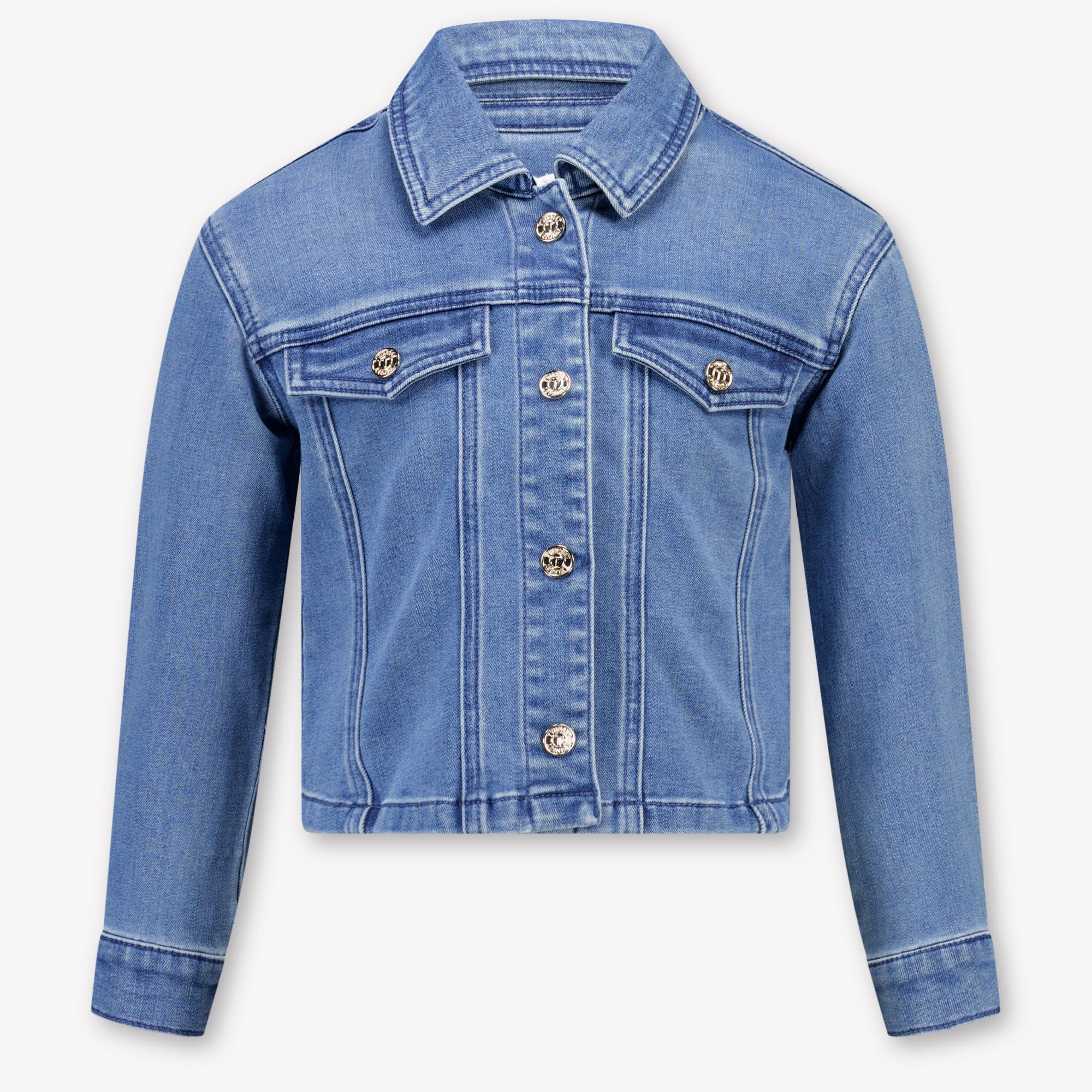 Twinset Kids Girls Jackets In Blue