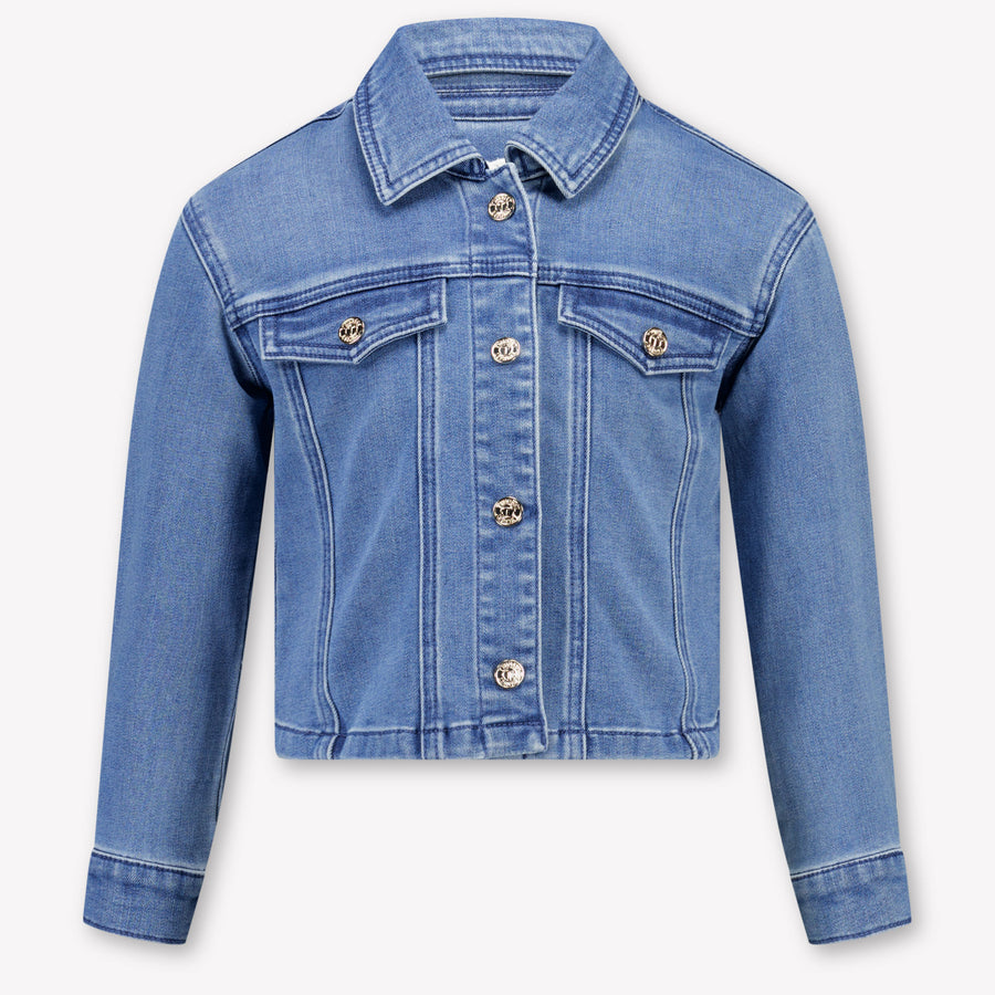 Twinset Kinder Meisjes Spijkerjas In Blauw