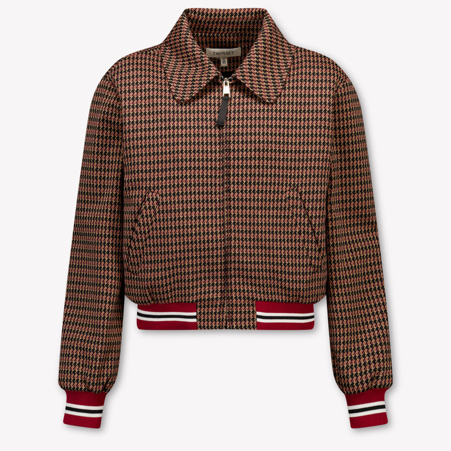Twinset Girls Jacket in Camel