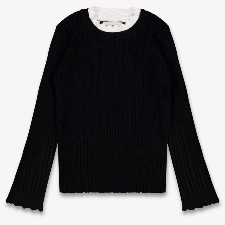 Twinset Girls Sweater in Black