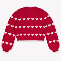 Twinset Kids Girls Sweater In Red