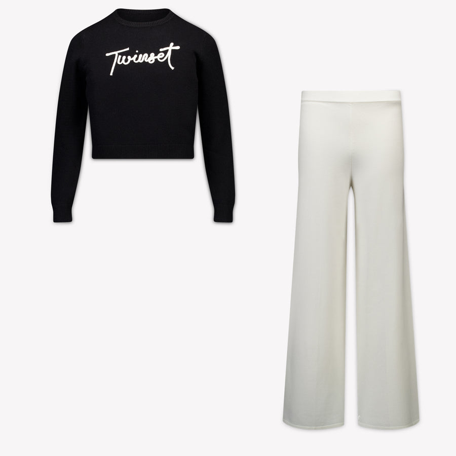 Twinset Kinder Meisjes Set In Zwart