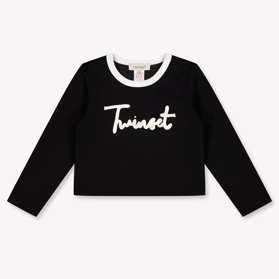 Twinset Girls Sweater in Black