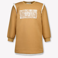 Twinset Kinder Meisjes Jurk In Beige