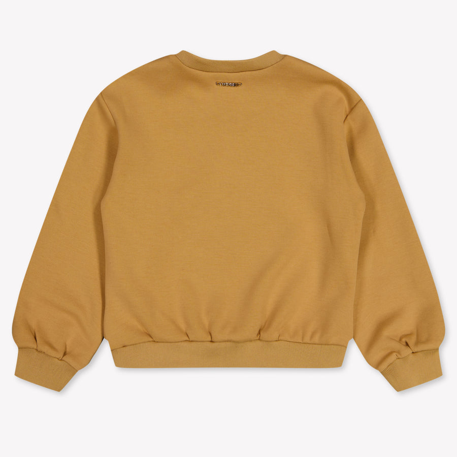 Twinset Kids Girls Sweater In Beige