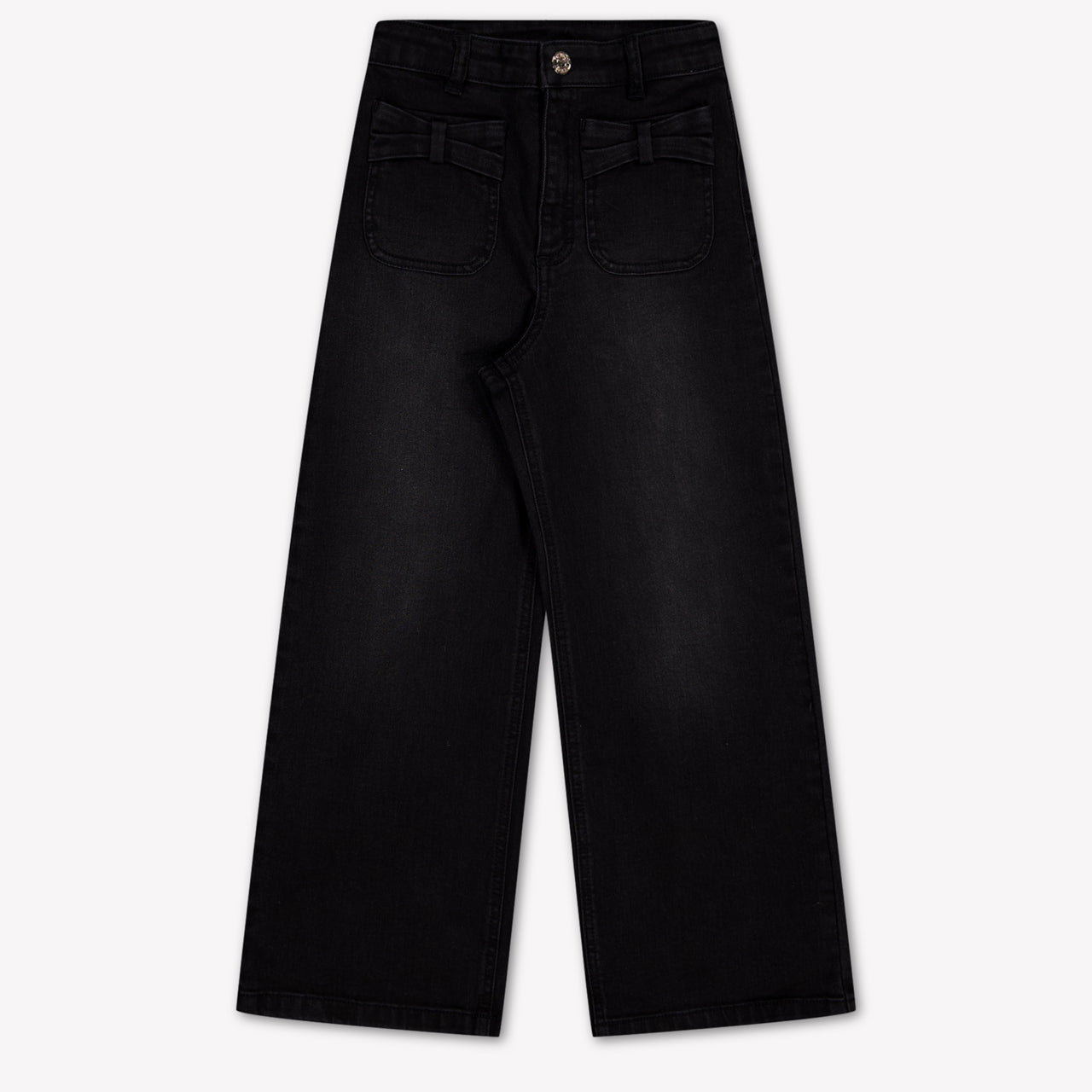 Twinset Kids Girls Jeans In Black