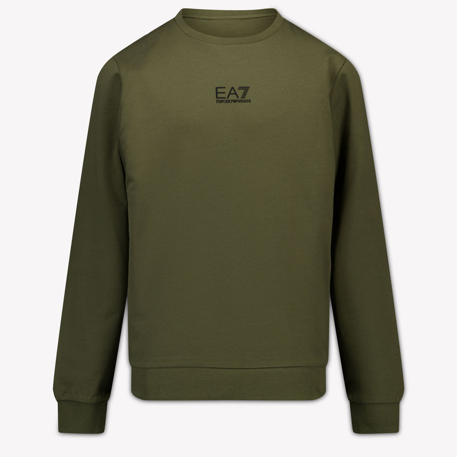 EA7 Boys Sweater in Army