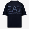 EA7 Kinder Jongens T-Shirt In Navy