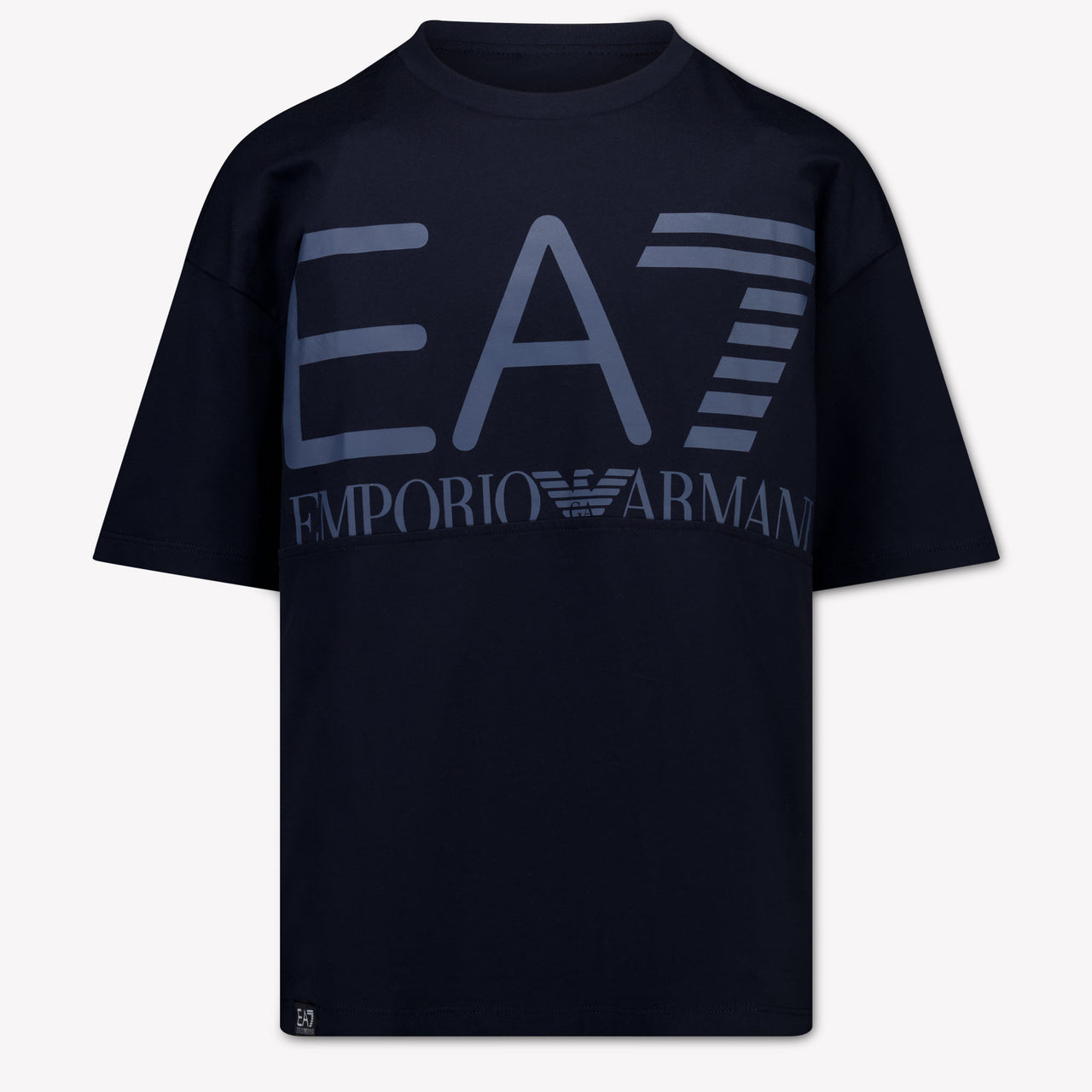 EA7 Kinder Jongens T-Shirt In Navy