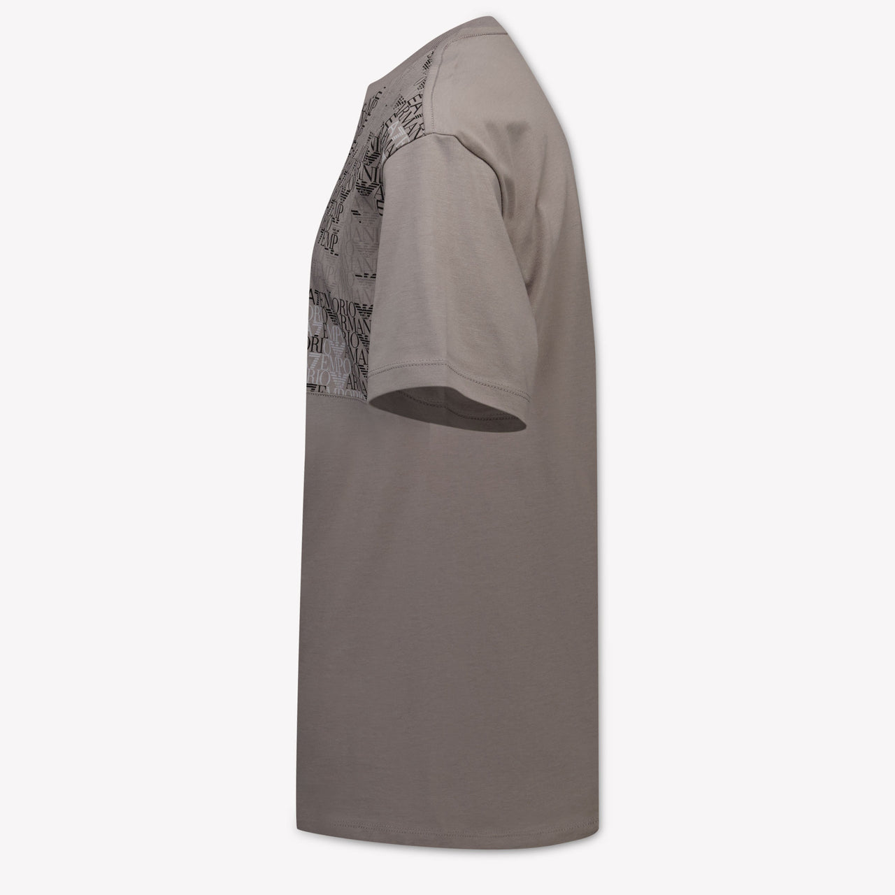 EA7 Kinder Jongens T-Shirt In Licht Grijs
