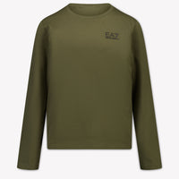EA7 Kinder Jongens T-Shirt In Army