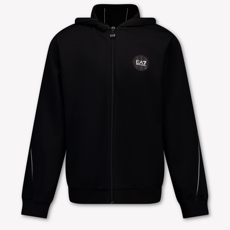 EA7 Boys Cardigan in Black