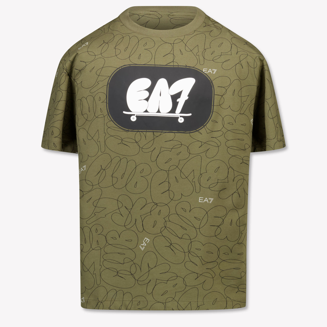 EA7 Boys T-Shirt in Army