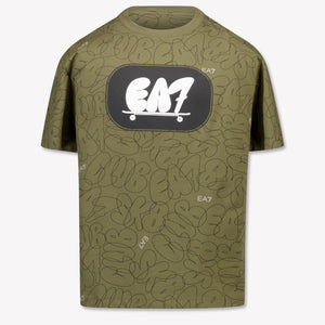 EA7 Boys T-Shirt in Army