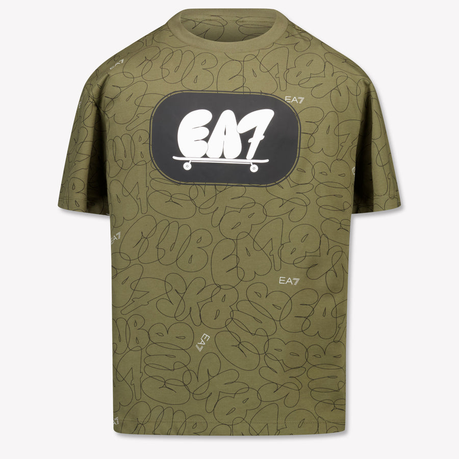 EA7 Boys T-Shirt in Army