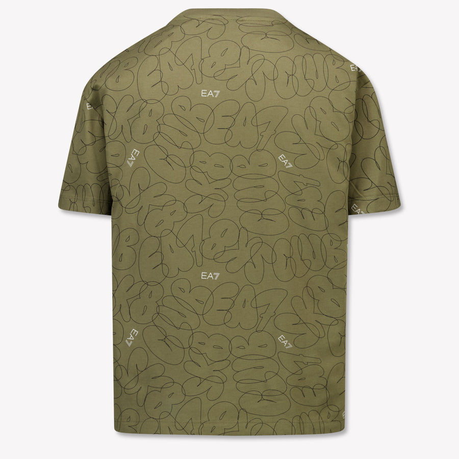 EA7 Boys T-Shirt in Army