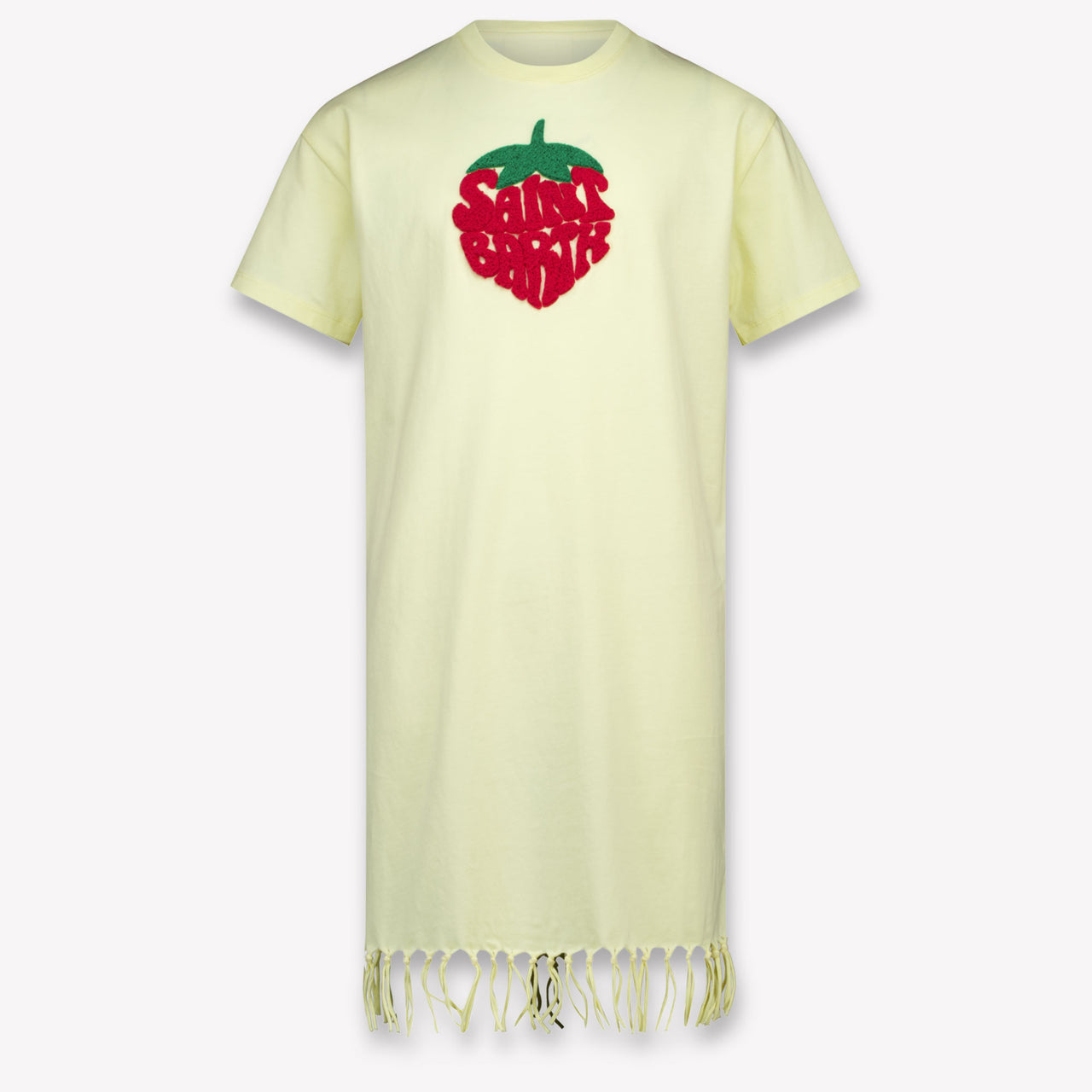 MC2 Saint Barth Kids Girls Dress In Yellow