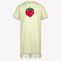MC2 Saint Barth Kids Girls Dress In Yellow