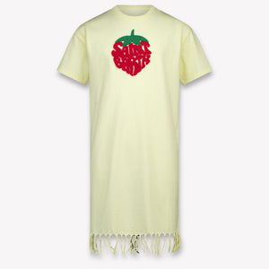 MC2 Saint Barth Kids Girls Dress In Yellow