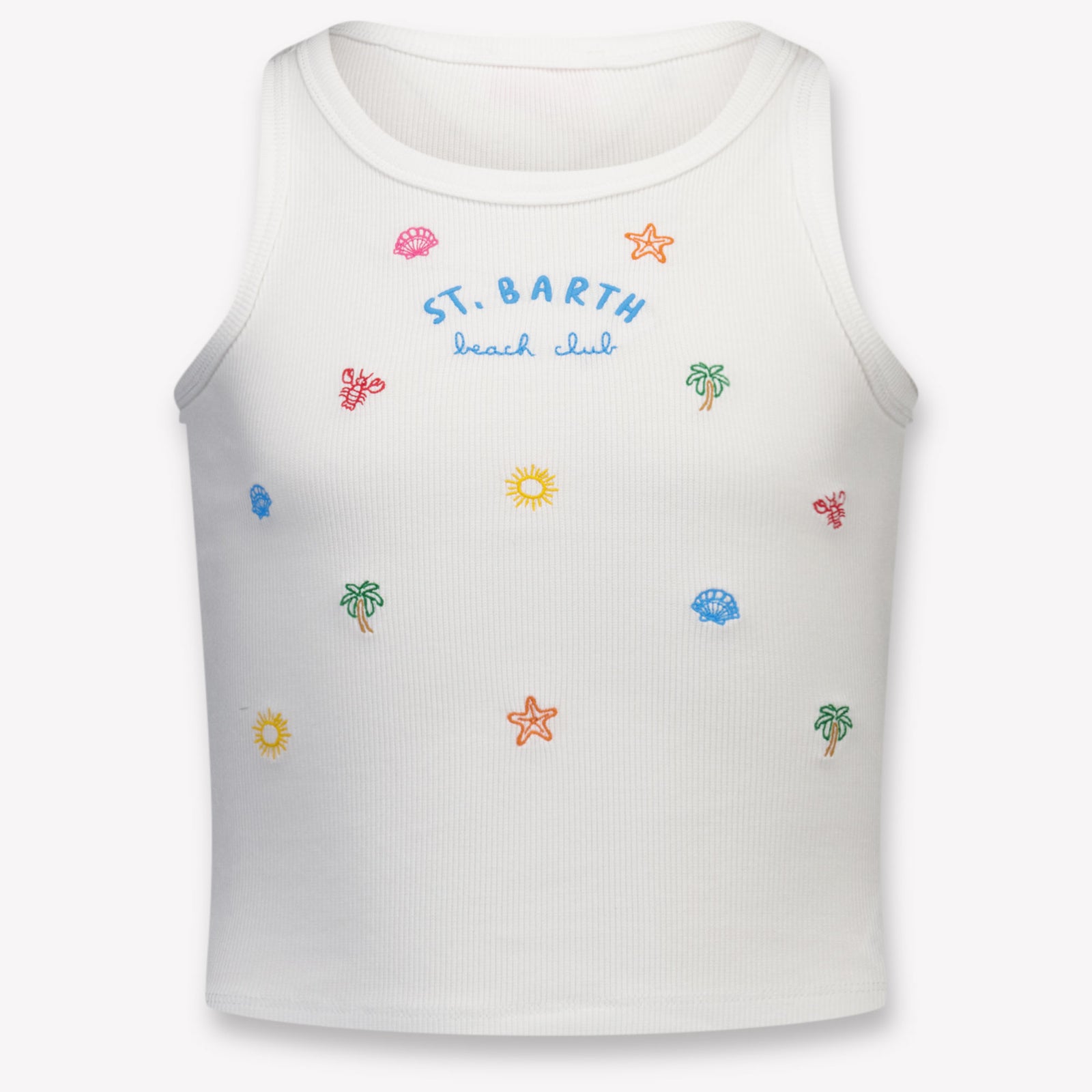 MC2 Saint Barth Kinder Meisjes T-Shirt In Wit