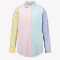 MC2 Saint Barth Kids Girls Blouse In Pink