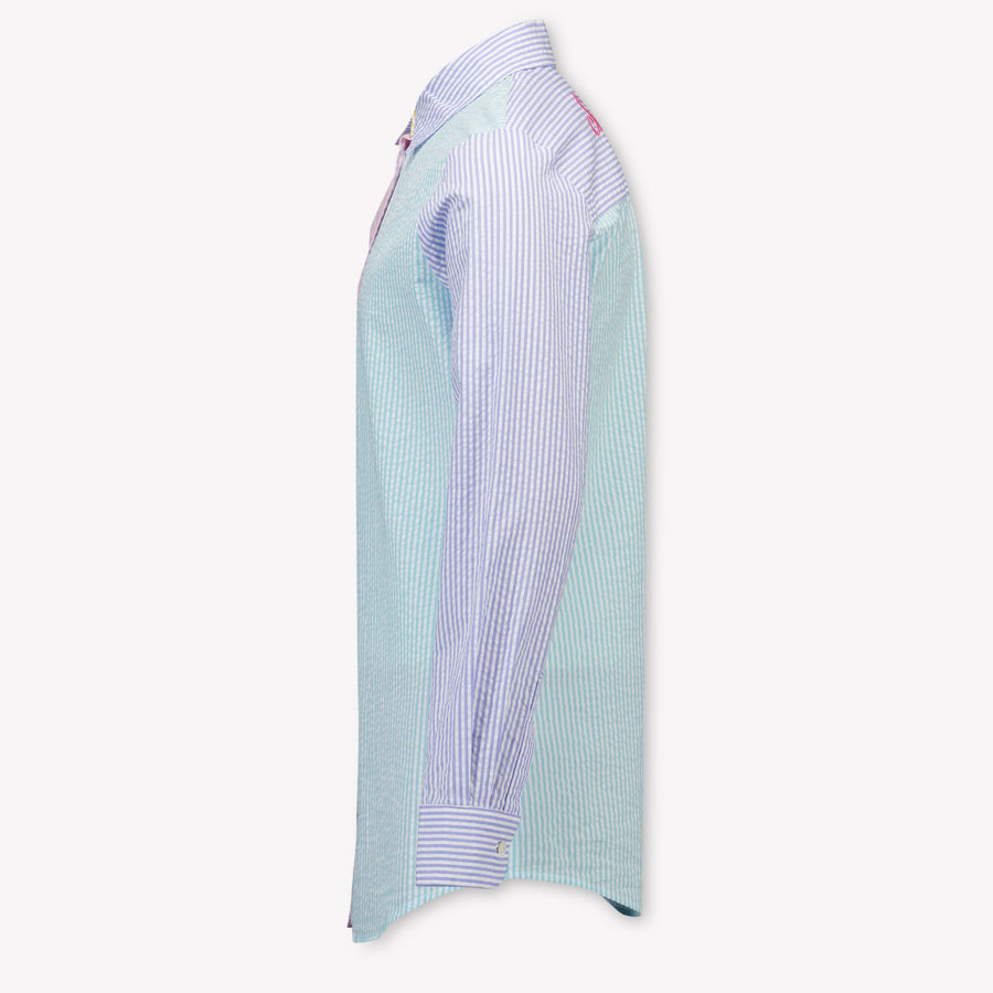MC2 Saint Barth Kids Girls Blouse In Pink
