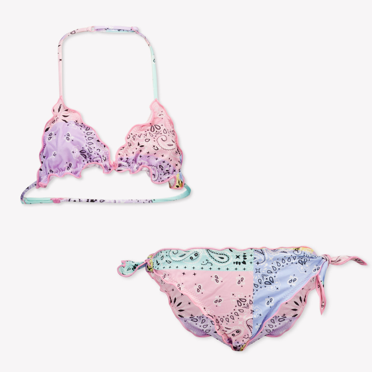 MC2 Saint Barth Kinder Meisjes Zwemkleding In Geel