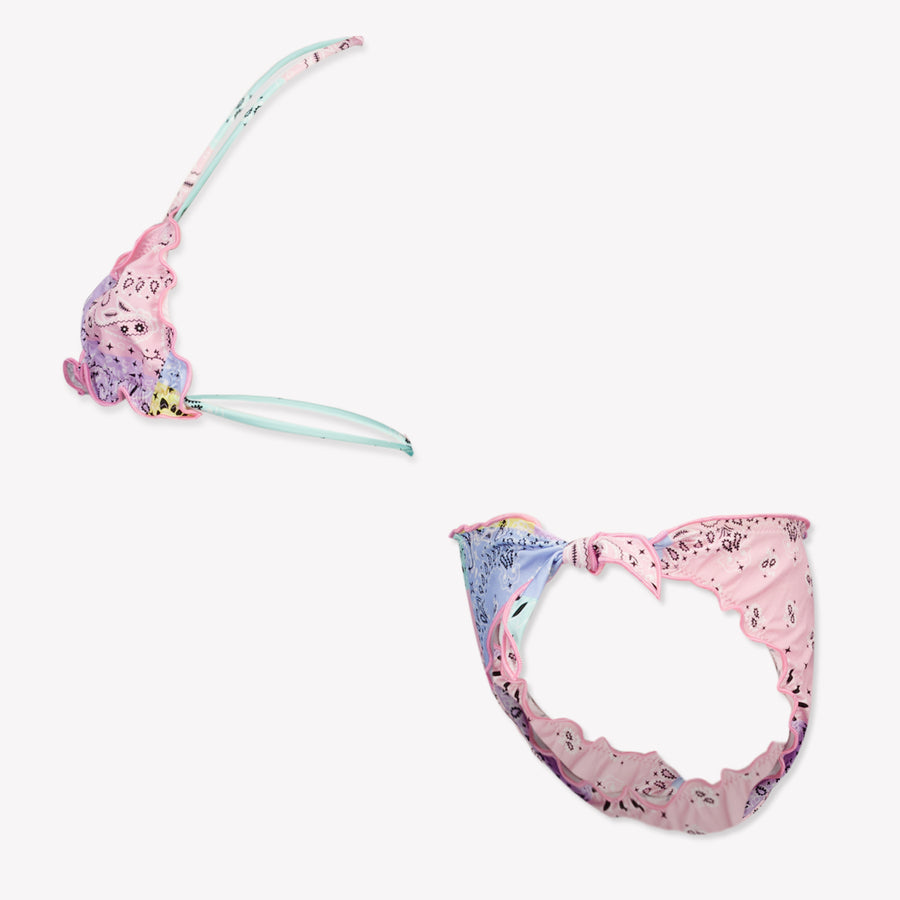 MC2 Saint Barth Kinder Meisjes Zwemkleding In Geel