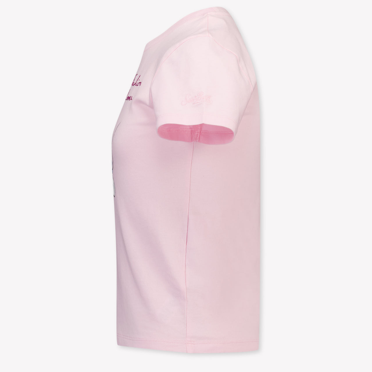 MC2 Saint Barth Kids Girls T-Shirt In Light Pink