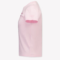 MC2 Saint Barth Kids Girls T-Shirt In Light Pink