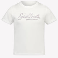 MC2 Saint Barth Kids Girls T-Shirt In White