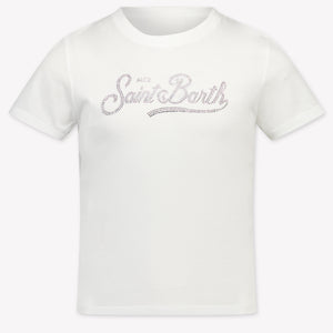 MC2 Saint Barth Kids Girls T-Shirt In White
