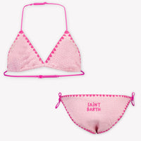 MC2 Saint Barth Kids Girls Swimwear In Pink