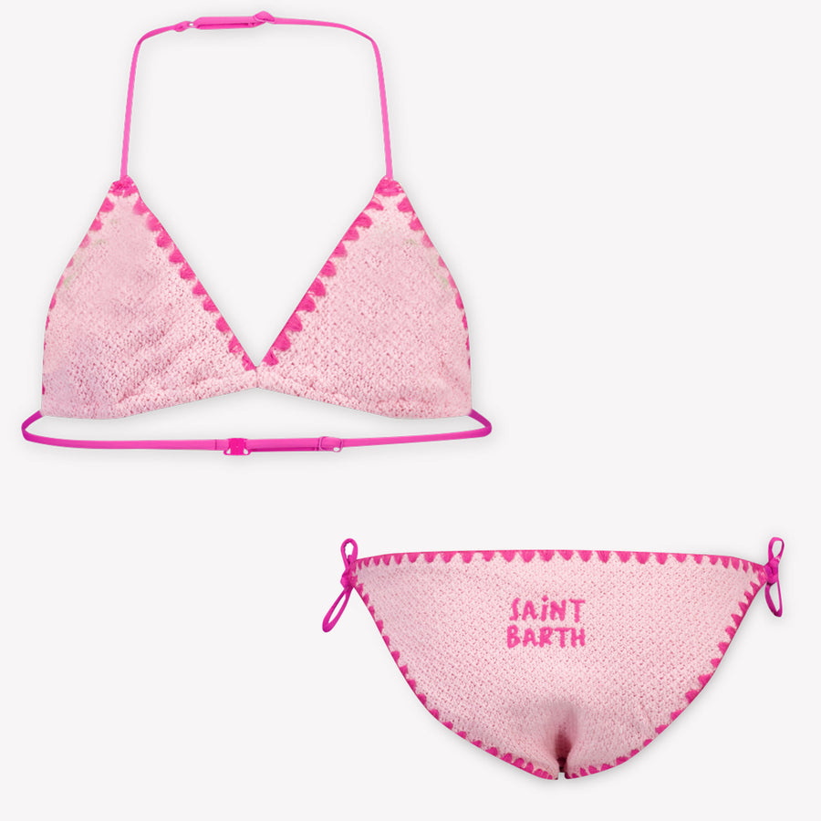 MC2 Saint Barth Kids Girls Swimwear In Pink