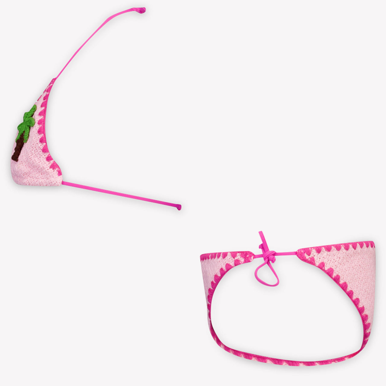 MC2 Saint Barth Kids Girls Swimwear In Pink