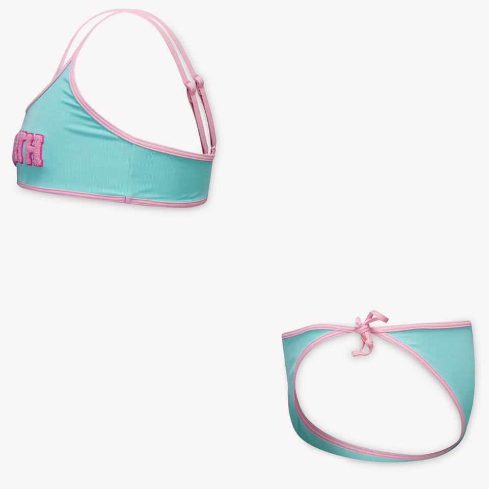 MC2 Saint Barth Kinder Meisjes Zwemkleding In Mint