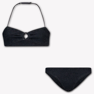 MC2 Saint Barth Kids Girls Swimwear In Black