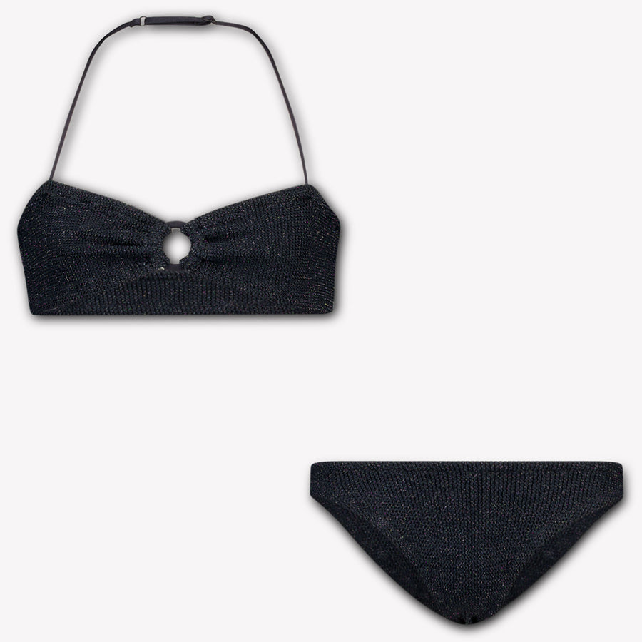 MC2 Saint Barth Kids Girls Swimwear In Black