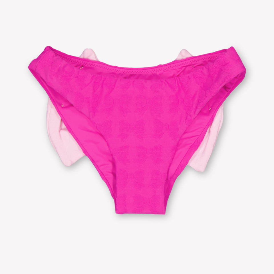 MC2 Saint Barth Kinder Meisjes Zwemkleding In Fuchsia