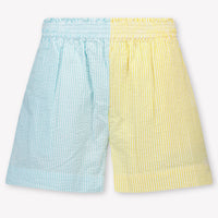 MC2 Saint Barth Kids Girls Shorts In Pink
