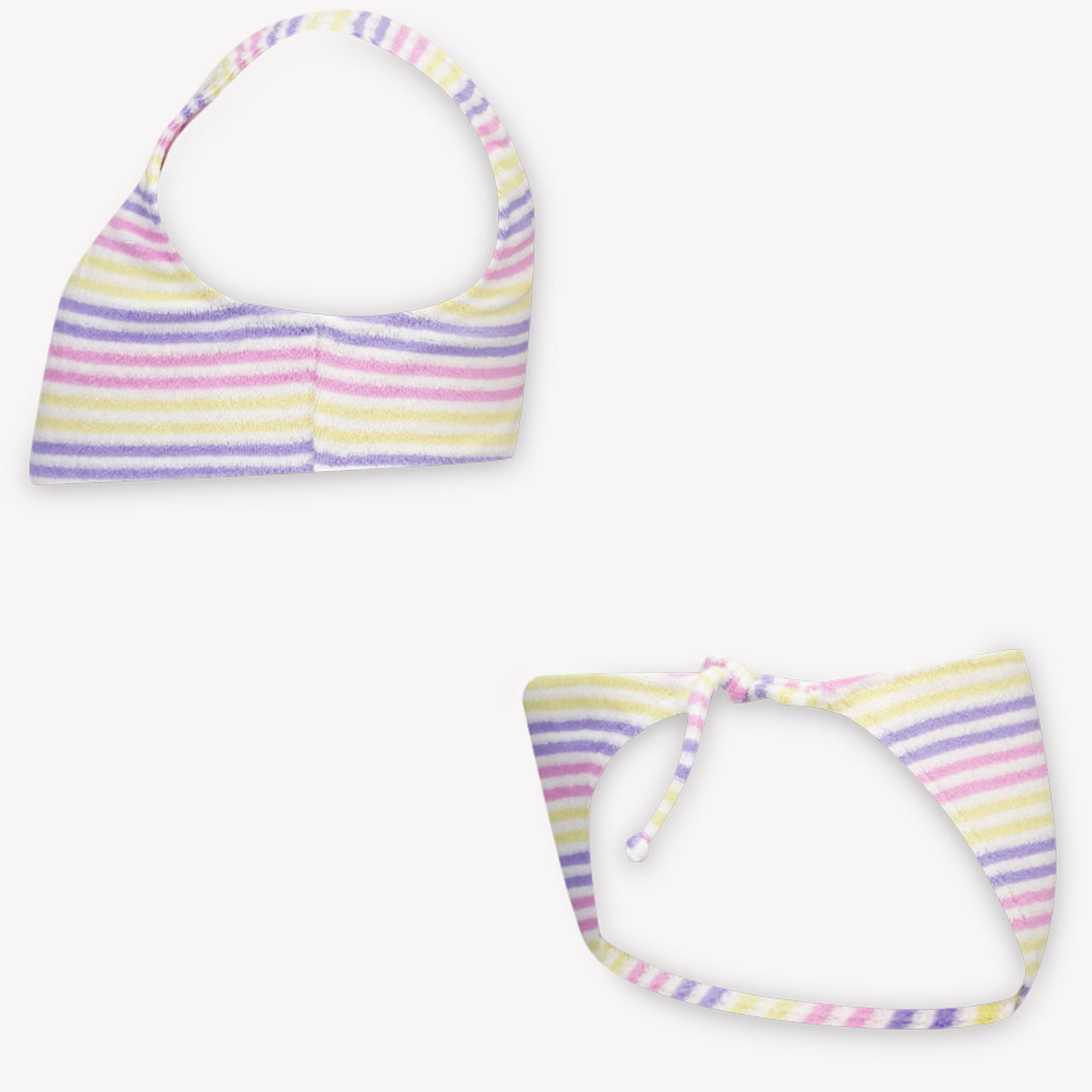 MC2 Saint Barth Kids Girls Swimwear In Yellow
