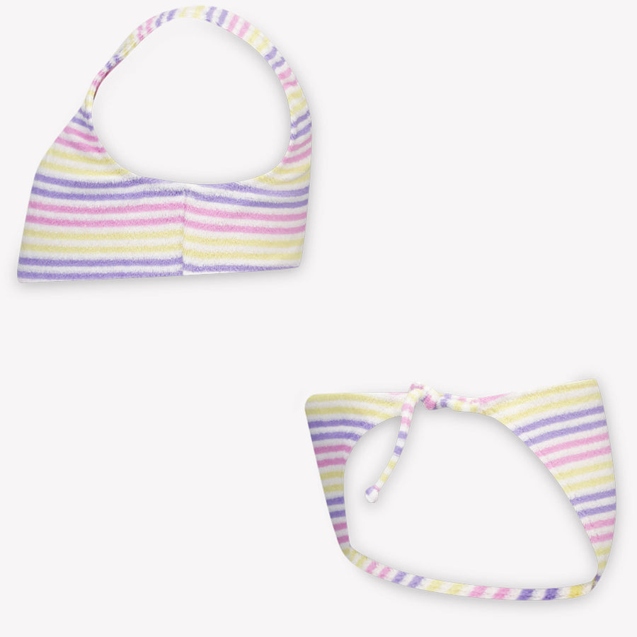 MC2 Saint Barth Kids Girls Swimwear In Yellow