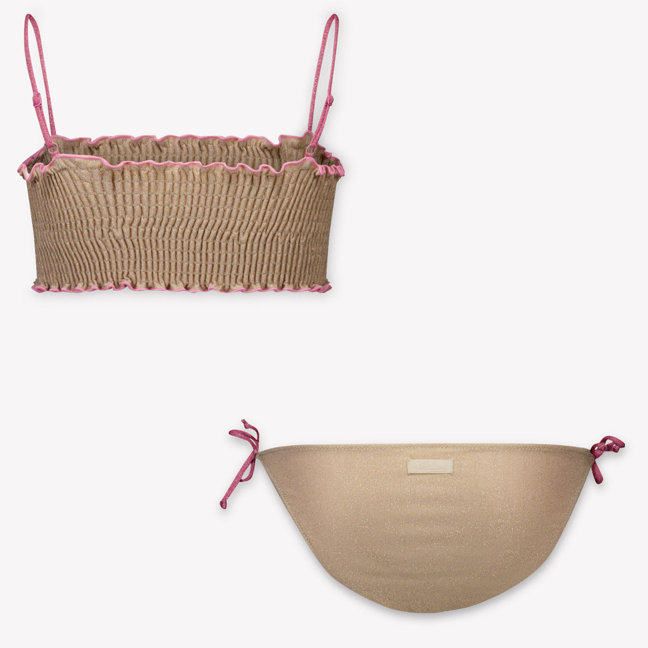 MC2 Saint Barth Kids Girls Swimwear In Gold