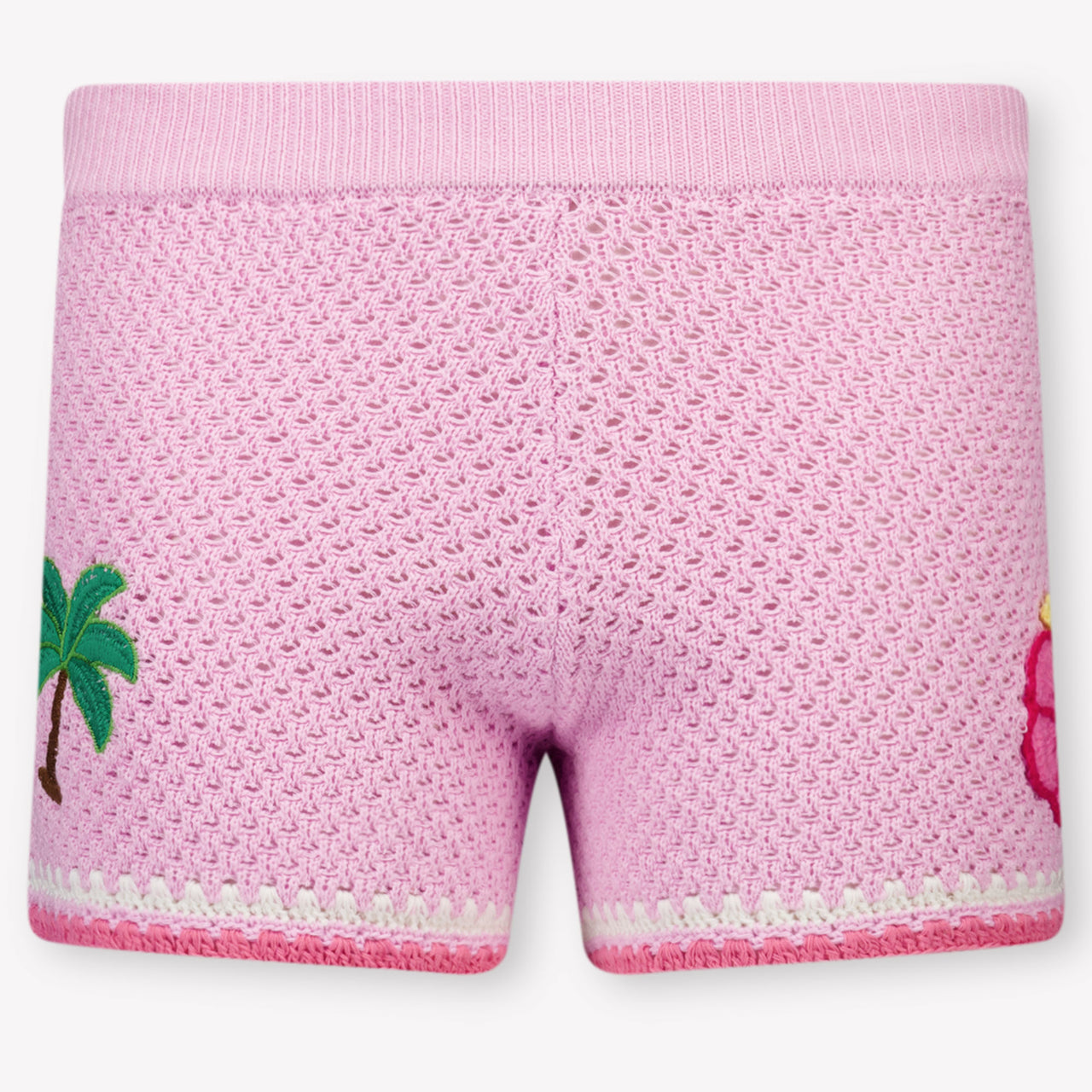 MC2 Saint Barth Kids Girls Shorts In Pink
