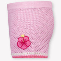 MC2 Saint Barth Kids Girls Shorts In Pink